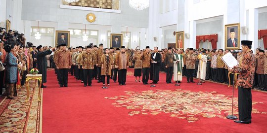 Panggil KIH, ini pesan Jokowi jelang reshuffle kabinet