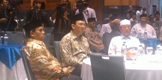 Ditemani Sekda DKI, Ahok hadiri Halaqah ulama se-Jakarta