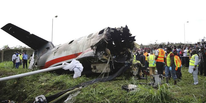 Pesawat Komala Air jatuh di Yahukimo, pilot tewas & penumpang luka