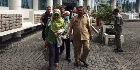 KPK kembali geledah Kantor Gubernur Sumut