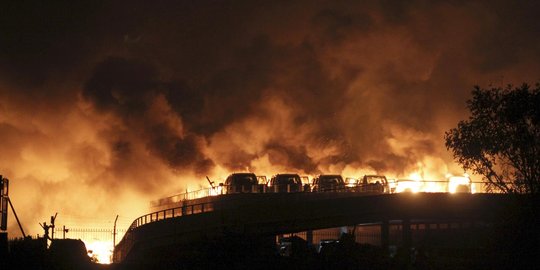 Ledakan dahsyat setara 21 ton TNT hantam China, 17 orang tewas