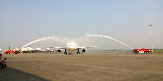 Angkut jemaah haji Jateng & DIY, Garuda siapkan 4 pesawat Airbus 330