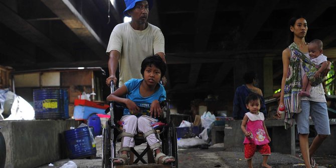 HUT ke 70 RI, ratusan penyandang disabilitas di Jakut dapat santunan