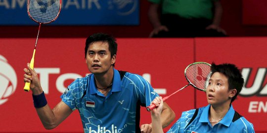 Ganda campuran Indonesia kandas di semifinal BWF 2015