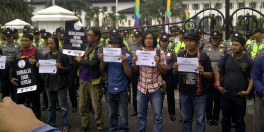 AJI Indonesia sebut Jokowi beri sinyal akan belenggu kebebasan pers