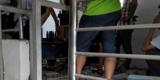 Tidak bisa direm, lift di China tembus sampai atap gedung