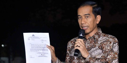 Jokowi bangga bisa bertemu Paskibraka dan tim upacara HUT RI ke-70