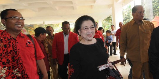 Jokowi pidato tiga kali di MPR, Megawati bilang aneh sekali