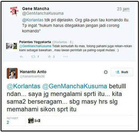 tweet polantas yogyakarta