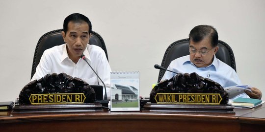 Jokowi tegur menteri akibat serapan anggaran masih kecil