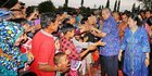 Kemeriahan perayaan 17 agustus SBY dan keluarga di Pacitan