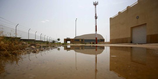 Menengok 'bandara hantu' di kota gurun terpencil Jaisalmer