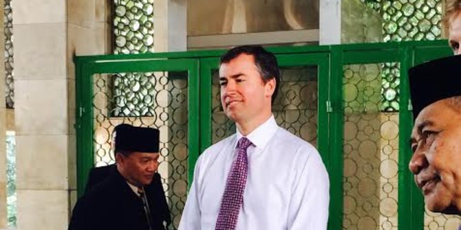 Menteri Kehakiman Australia blusukan ke Masjid Istiqlal