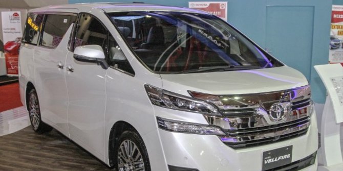 Toyota Velfire terbaru muncul di IIMS 2015, seperti apa pesonanya?