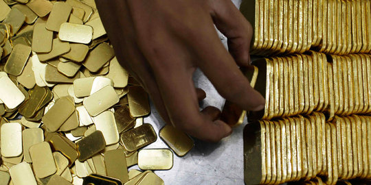 Harga emas Antam naik Rp 3.000 jadi Rp 563.000 per gram