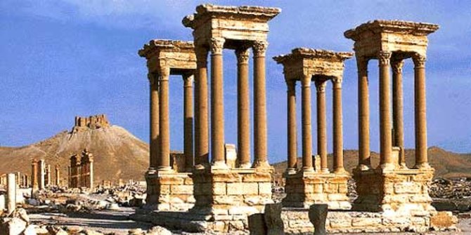Pasca-penggal arkeolog, ISIS ledakkan situs sejarah Palmyra