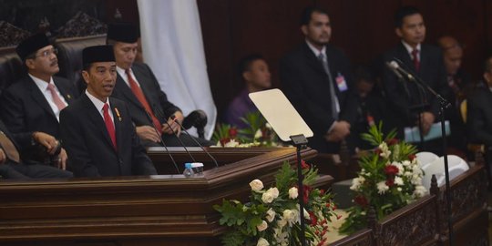 Aneh, Jokowi tak sebut target kemiskinan & pengangguran saat pidato