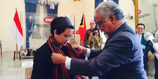 Beri kain dan kopi ke Menlu Retno, Xanana Gusmao muluskan lawatan PM