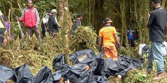 Hingga Senin malam, 15 jenazah korban Trigana sudah teridentifikasi