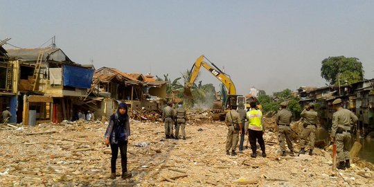 Menengok situasi Kampung Pulo usai penggusuran