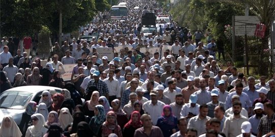 Cuti tak lagi dibayar, ribuan guru di Jalur Gaza mogok