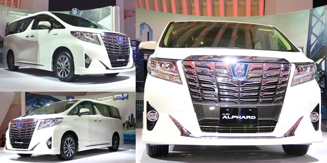 Alphard Hybrid hadir di GIIAS 2015, kemewahan tingkat tinggi