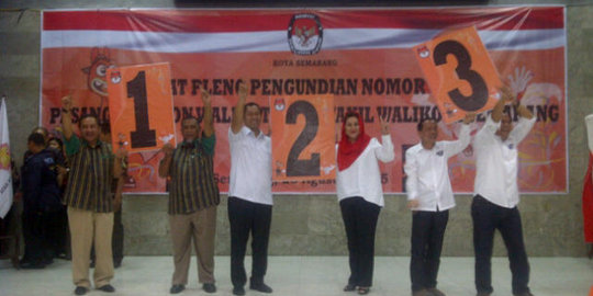 Pilwalkot Semarang: Marmo nomor 1, Hendi salam 2 jari, Sigit metal