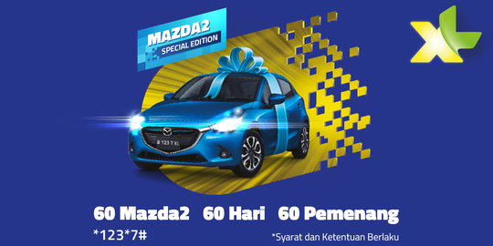 60 Hari 60 pemenang 60 Mazda2 gratis yang bikin gempar