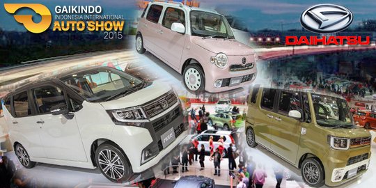 Bawa model unik, 3 Mobil Daihatsu ini hebohkan GIIAS 2015