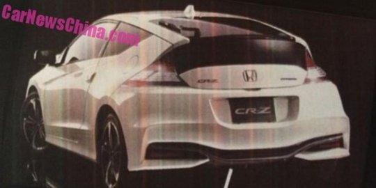 Bocoran wujud facelift Honda CR-Z terungkap?