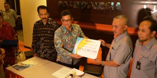 Pos Indonesia terima Rp 6,6 M dana asuransi musibah Trigana Air