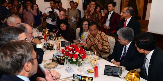 Bertemu 7 dubes negara sahabat, Jokowi curhat gejolak ekonomi dunia