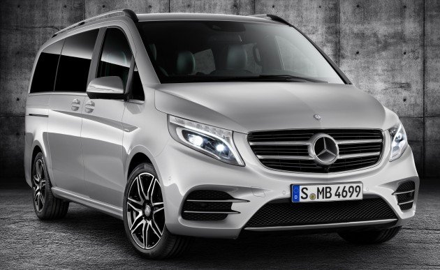 mercedes benz v class amg line