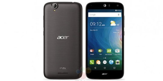 Smartphone Acer Liquid Z630 akan hadir dengan beterai 4000 mAh