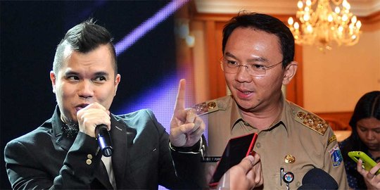 Ini jawaban Ahok ditantang Ahmad Dhani