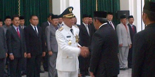 Aher tunjuk Achadiat jadi penjabat Bupati Sukabumi