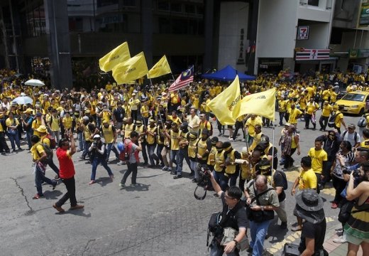unjuk rasa bersih 40 di malaysia