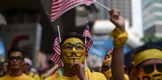 unjuk rasa bersih 40 di malaysia