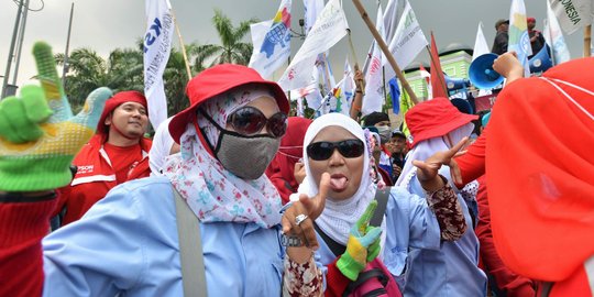 Demo rupiah melemah, 10 ribu buruh Bekasi siap serbu Jakarta