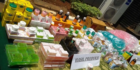 Residivis pasok kosmetik palsu ke Pasar Asemka hingga ke Serang