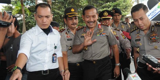 Capim KPK ada yang tersangka, Kapolri bilang 'terserah pansel'