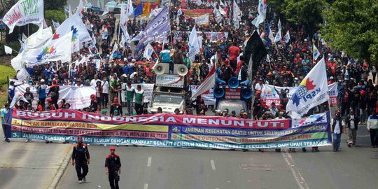 Ratusan buruh Depok siap geruduk Monas