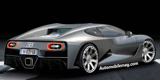 Bunuh Veyron, Bugatti siapkan Chiron untuk rilis Maret 2016