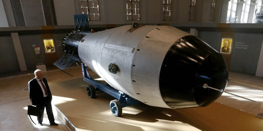 Ini wujud Tsar Bomba, bomb nuklir Soviet terbesar sejagat