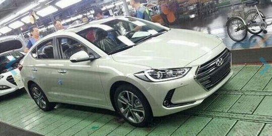 Ternyata ini wujud asli Hyundai Elantra 2016