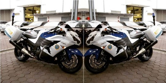 Mewah, armada Patwal Dishub Kota Bandung gunakan motor Rp 300 jutaan