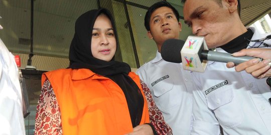 Istri muda Gubernur Sumut usai diperiksa KPK terkait PTUN Medan