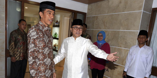 Gabung pemerintah, PAN tak bahas jatah kursi menteri dengan Jokowi