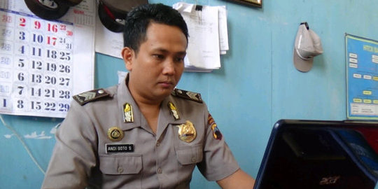 Polisi Andy Go To School beri nama anaknya Go To Paradise