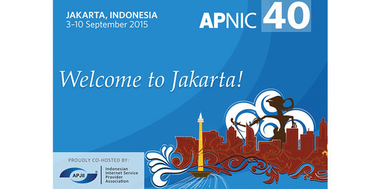 Jakarta jadi tuan rumah APNIC 40